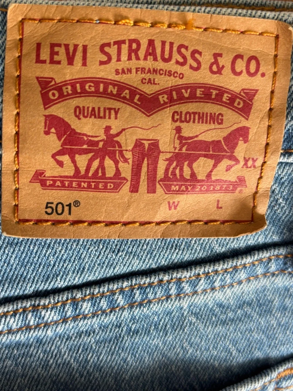 Levi’s 501 Jean Shorts Light Wash Denim Button Fly Distressed High Waist